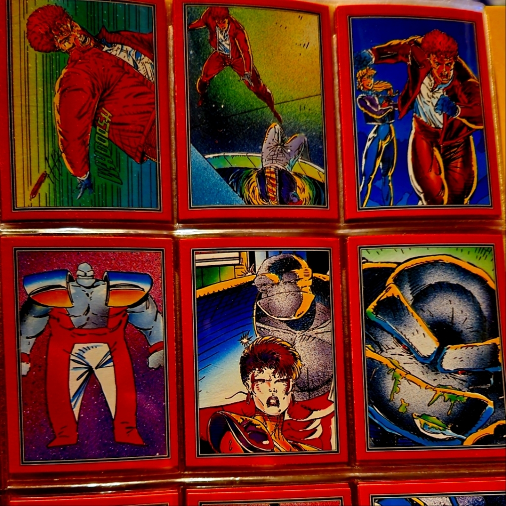 Vintage 1992 YOUNGBLOOD BY COMIC IMAGES. Cards 19-27 lot of 9 Rob Liefeld.